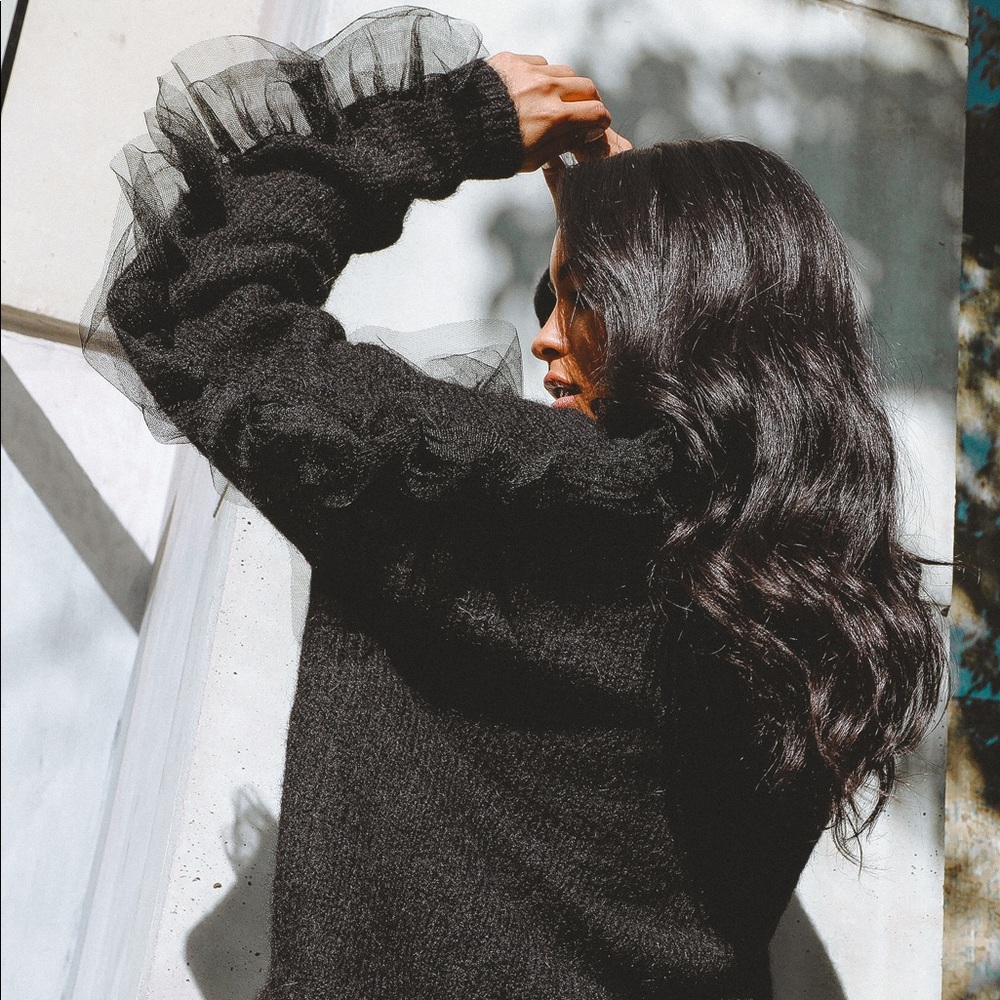 Collette Wool Blend Cardigan